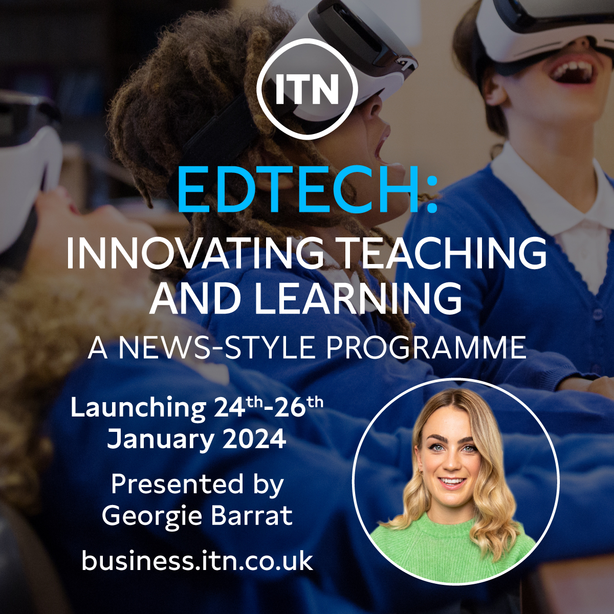 Naace (@naace) on Twitter photo We are excited to announce our involvement in a news-style programme EdTech: Innovating Teaching and Learning, produced by <a href="/ITNBusiness/">ITN Business</a>
Hosted by Georgie Barrat from the ITN London Studio, watch the full programme and our film: business.itn.co.uk/programmes/edt…
#Edtech#Teaching #Learning We are excited to announce our involvement in a news-style programme EdTech: Innovating Teaching and Learning, produced by <a href="/ITNBusiness/">ITN Business</a>
Hosted by Georgie Barrat from the ITN London Studio, watch the full programme and our film: business.itn.co.uk/programmes/edt…
#Edtech#Teaching #Learning