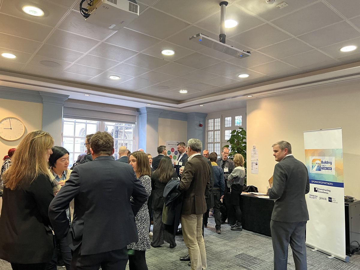 A wonderful morning at <a href="/TheBMA/">The BMA</a> celebrating the launch of the #BuildingtheFuture Commission final report and announcing its next iteration - the Building the Future Think Tank. Huge thanks to our partners <a href="/FenwickElliott/">Fenwick Elliott LLP</a>, <a href="/rlb_uk/">RLB UK</a>, <a href="/GleedsGlobal/">Gleeds</a> and @constructingexc