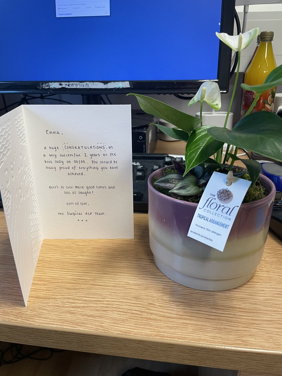 How sweet of our ACP team, definitely Part of our work family @ChrisOL05142560 @Shazhaley @kerryby76415778 @NicolaFirth6