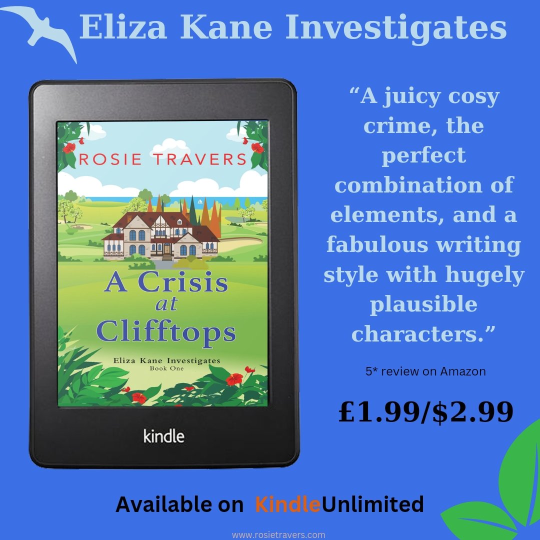 Combine a vintage mystery with a sporting heroine and a holiday island setting. Add a dash of romance, a hint of spice and a generous dose of humour. Do you need to change your reading habits for the new year and try a juicy cosy crime? ⭐️⭐️⭐️⭐️⭐️ amazon.co.uk/gp/product/B0C…