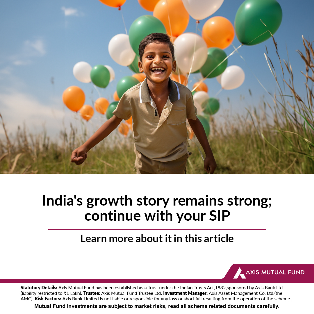 AxisMutualFund's tweet photo. Stay ahead of the curve by understanding the why behind SIPs during economic shifts. Dive into the article to explore India's growth story and the strategic benefits of mutual fund investments.
Read more: https://t.co/PvsBgdvu8u
#MoneyPlex #KnowledgeNuggets #InvestWisely https://t.co/uLsYeJn7AJ