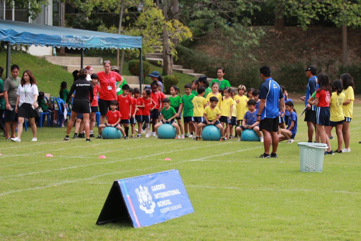 gisrayong's tweet photo. Today, the KS1 students at Garden International School, Rayong enjoyed an excellent sports day.  Congratulations to the resilient students on their active interest and participation in a variety of activities. 🏅🤾🏆🏀⚽ https://t.co/SH8R2owEbO