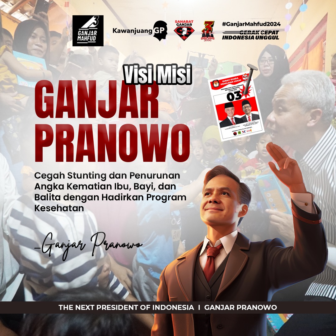 Masyarakat yakin program Ganjar-Mahfud untuk NKRI yg lbh baik lagi.
.
.
#ProgramGanjarUntukNKRI