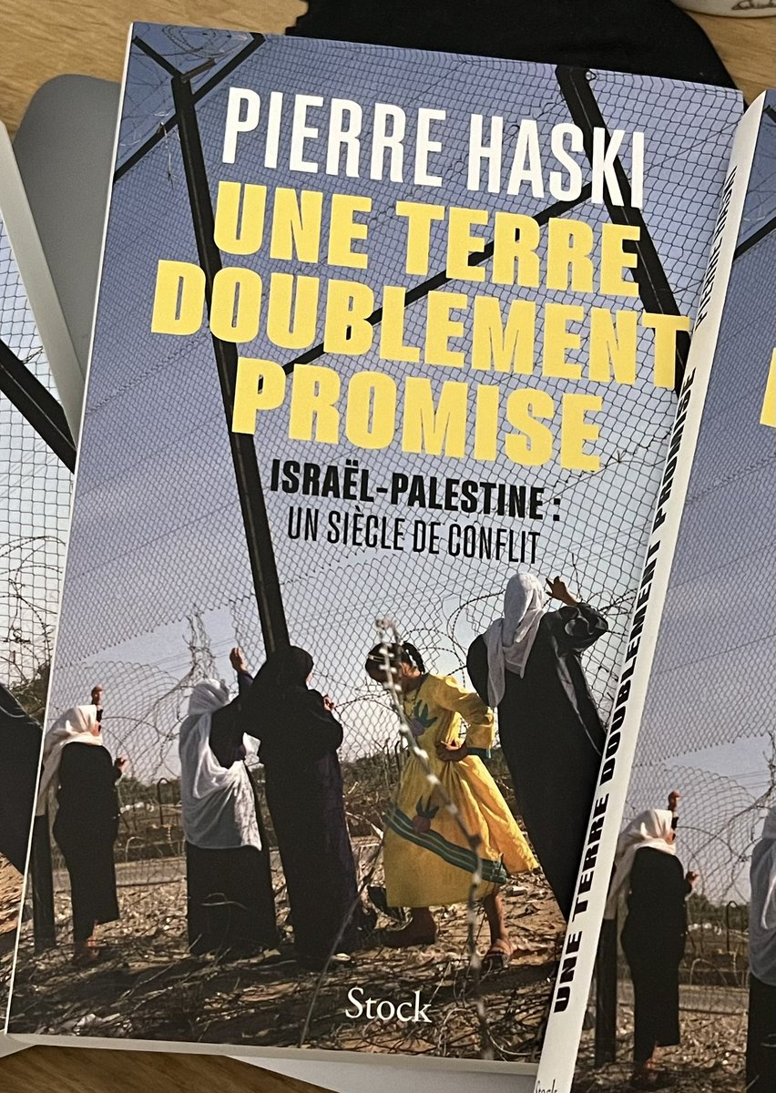 Mon livre « Une terre doublement promise - Israël-Palestine, un siècle de conflit » (Ed. Stock) sort aujourd’hui en librairie. J’essaye de donner quelques clés sur cette tragédie qui se déroule sous nos yeux, en l’appuyant sur plus de 40 ans de fréquentation de cette région 1/5