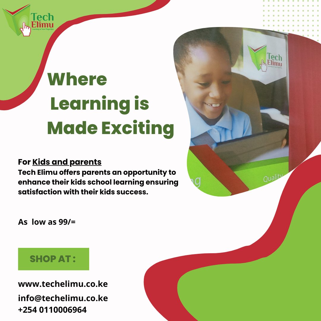 techelimu_ke's tweet photo. Tech Elimu offers affordable, cutting-edge educational materials for grade1 to grade 4 kids. Visit our online shop at : https://t.co/Ilpfug8SBv to access more learning content at an affordable price
#learning #techelimu #elearning 
#education #literacy #kids https://t.co/yrMremDqin