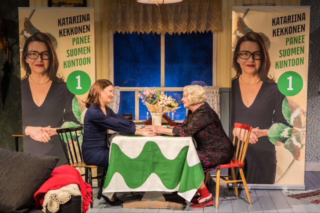 Kekkosen tytär -komedia on valloittanut yleisön niin täydellisesti, että näytelmä saa keväälle kolme lisäesitystä! 👓😊❤️
Täältä näet lisätietoa näytelmästä sekä kaikki tulevat esityspäivät:
seinajoenkaupunginteatteri.fi/ohjelmisto/kek…
KUVA: Jukka Kontkanen/ <a href="/Sjoenteatteri/">Seinäjoenteatteri</a>
#Kekkosentytär #komedia