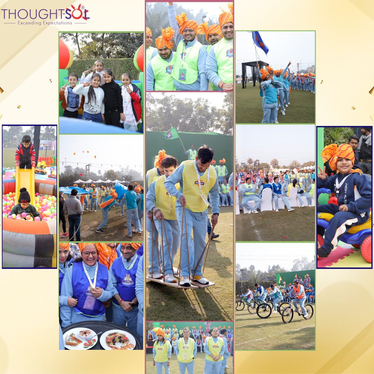 ThoughtSolIndia's tweet photo. Dasakam, Thoughtsol's remarkable 10th-year foundation celebration, unfolded as a spectacular family affair with an Olympic-themed extravaganza!
#ThoughtSol #thoughtsolturns10 #dasakam #anniversary #FoundationDay #celebrations #FoundationDayCelebration https://t.co/YHd8UYSAYd