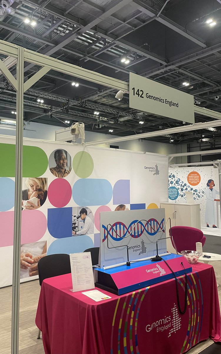 GenomicsEngland's tweet photo. It's day one at the Festival of Genomics, and we're buzzing with excitement! Swing by booth 142 to see if you can beat our DNA-themed buzz wire game 🧬 and don't miss out on @Rich_Genomics talk today, more info in the image below 👇 #FOG2024 @FoGenomics https://t.co/09pEXLnpbX