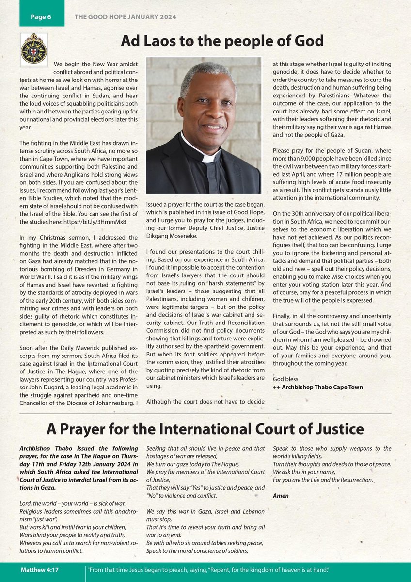 Thabo Makgoba (@archbishopthabo) on Twitter photo 