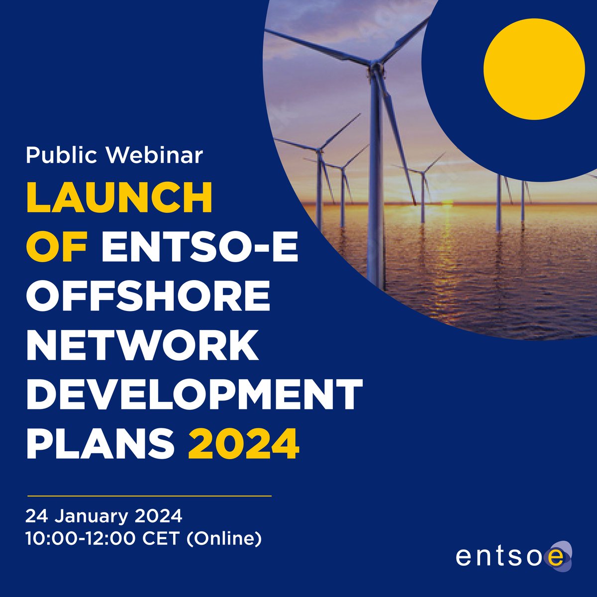 🚨Happening today!

Join us for the launch of the Offshore Network Development Plan (ONDP) 🎉

Our experts will delve into the details of these plans for offshore power and discuss their significance in shaping the future of Europe's energy landscape.

👉bit.ly/4aFCgcZ