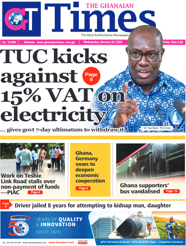 Ghanaian_Times's tweet photo. https://t.co/H1lUCAFnAa
#DedeAyew #BREAKINGNEWS #KurtOkraku #HerveRenard #GFAPresident #Salis #MauriceAmpaw #JuliusMalema #FIFA #Anas https://t.co/37RHTlW1Gr