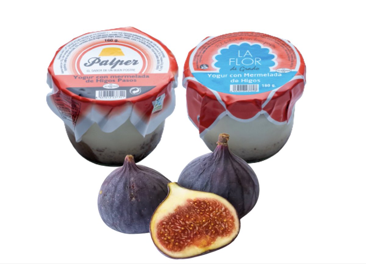 PalperLaFlor's tweet photo. El preferido de muchos de nuestros clientes, un #yogur natural con mermelada de  #higos que no deja indiferente a nadie 😋
Con leche de Asturias, sin conservantes ni colorantes, Alimento del Paraíso Natural!!
#palperlaflor #alimentodelparaisonatural #mermeladadehigos https://t.co/ZViWeJO01a