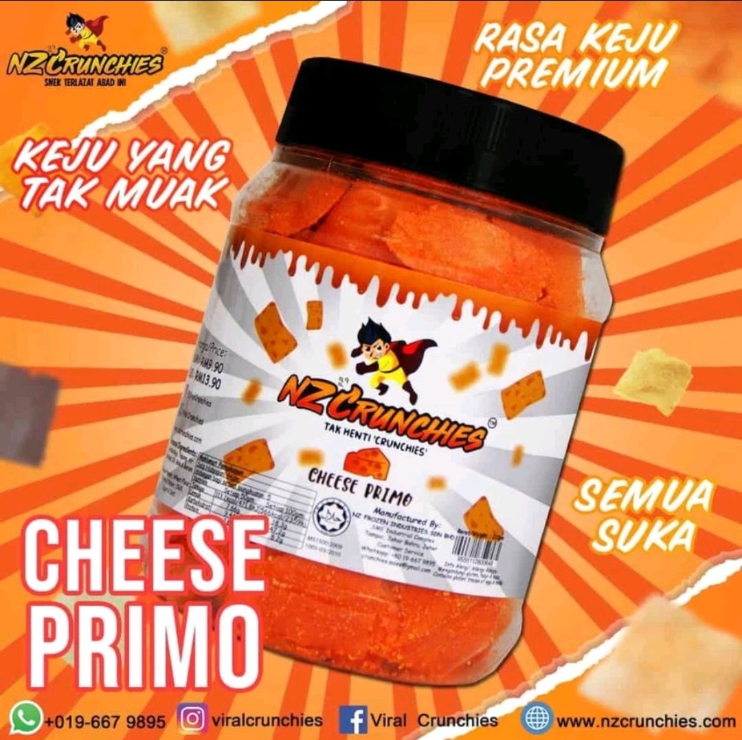 korang ingat lagi tak NZ Crunchies ni ? i pernah makan dulu sedap gila ,dahla murah ,tak boleh stop bila makan 😍😍ada banyak flavour tau .boleh tengok sini ⤵️

🛒shope.ee/3Aia6jdFAm