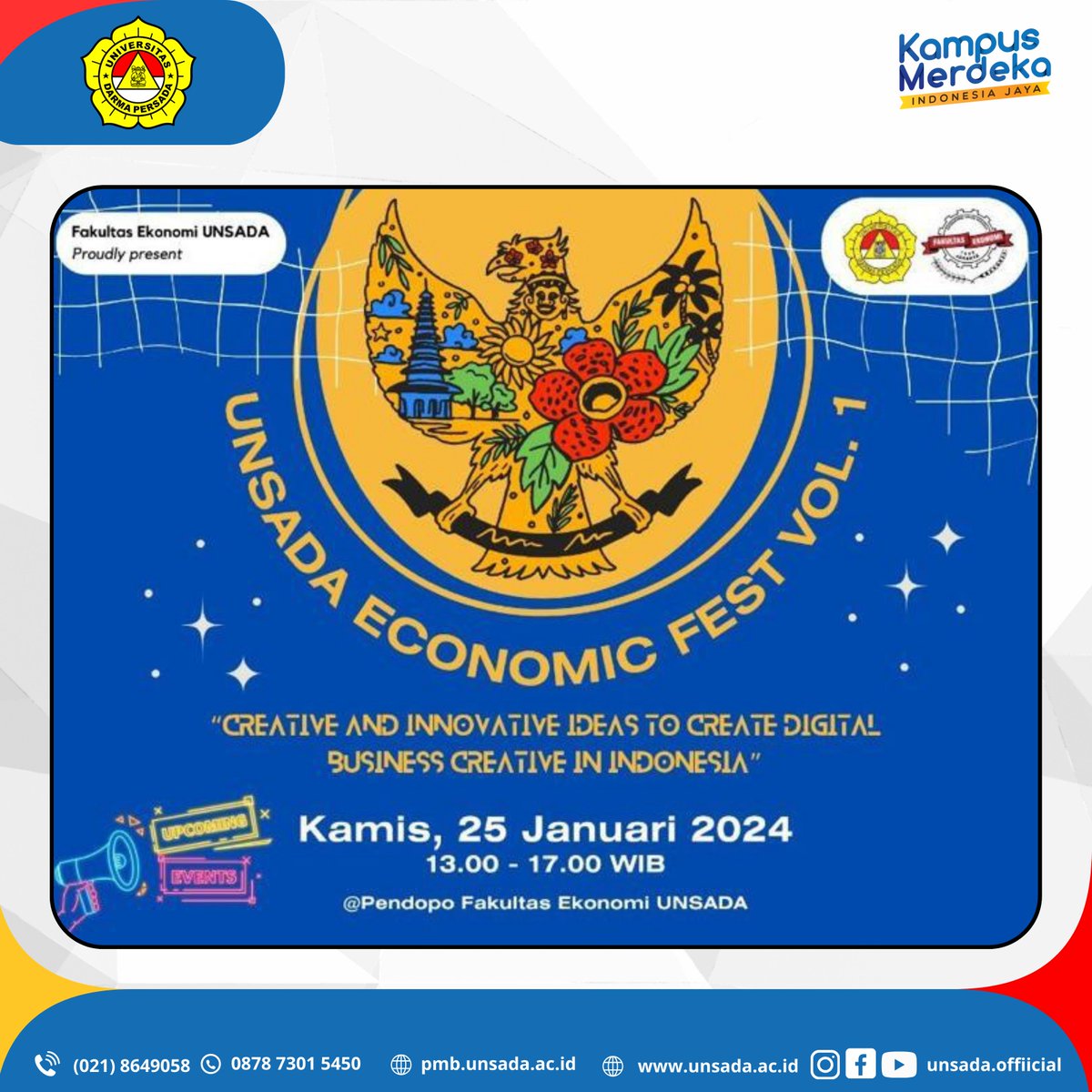 Universitas Darma Persada tweet media
