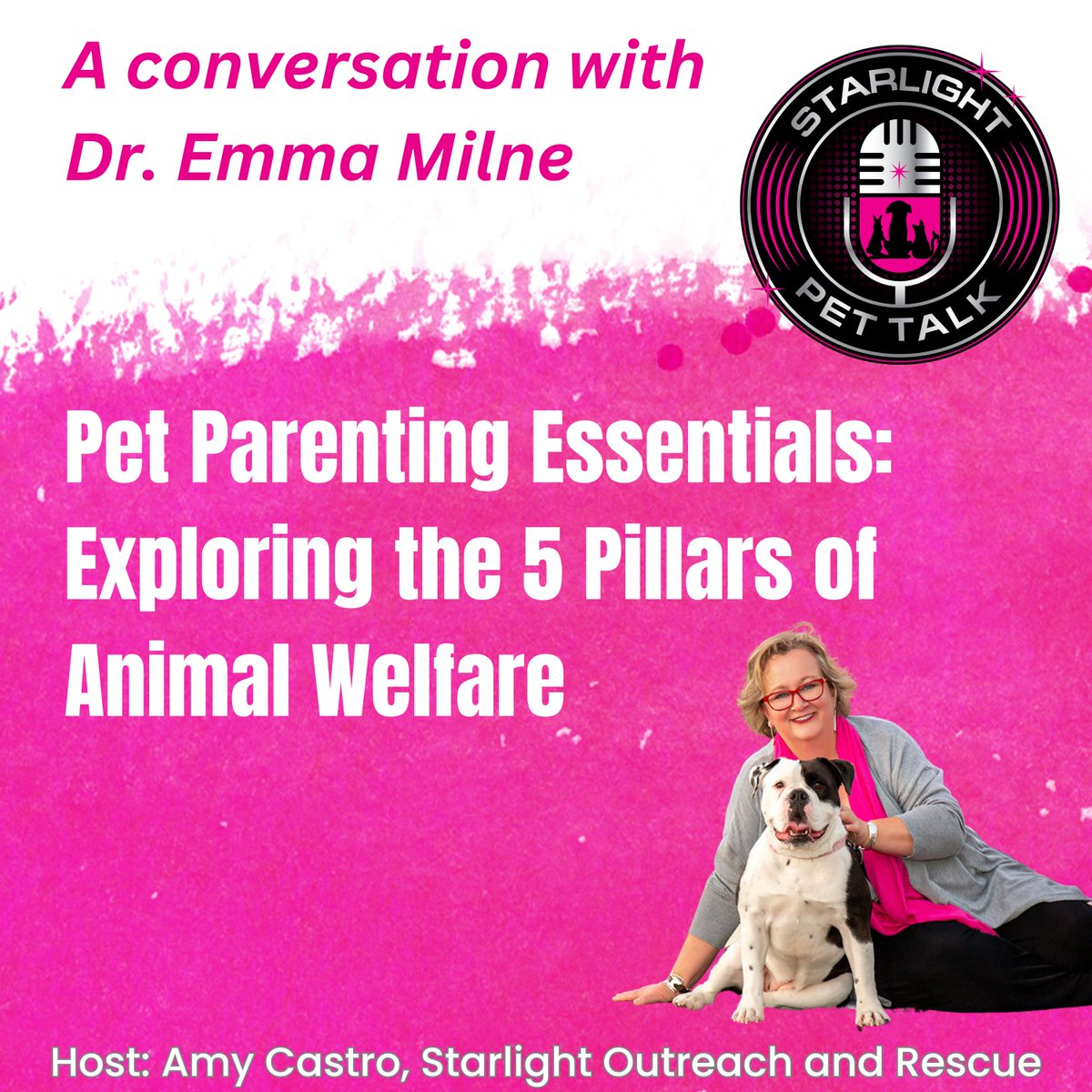 Here is the first part of my discussion with the lovely Amy from Starlight Pet talk. A discussion around the welfare needs of pets, cultural differences and responsible pet choices. I hope you find it interesting.

starlightpettalk.com/5-animal-welfa…