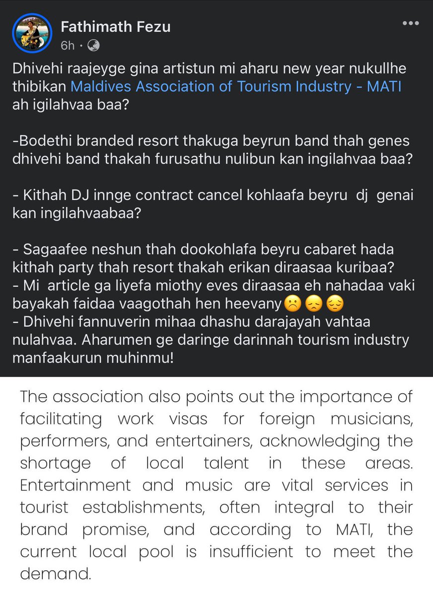 dj_alii's tweet photo. Very well said @fezu 💪

Shame on you @matimaldivesmv 😤😡 https://t.co/2nQAufmP93