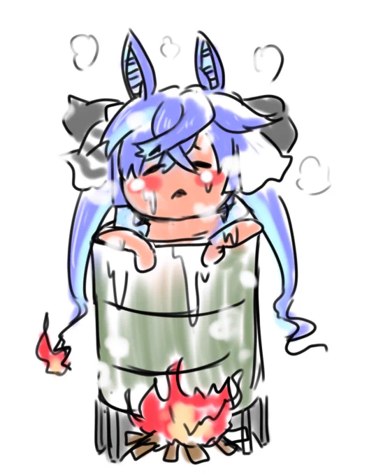 寒いからよくあったまるんだよ