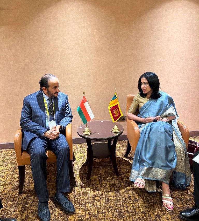 AWijewardane's tweet photo. At the 19th #NAMSummit in Uganda and the 3rd South Summit of the G77+China last week with the 🇱🇰 delegation led by President Wickremesinghe and FM Sabry. Congratulations to HE President Yoweri Museveni of 🇺🇬@KagutaMuseveni on assuming the Chairmanship of the #NAM Summit. https://t.co/Am79J4Zmj8