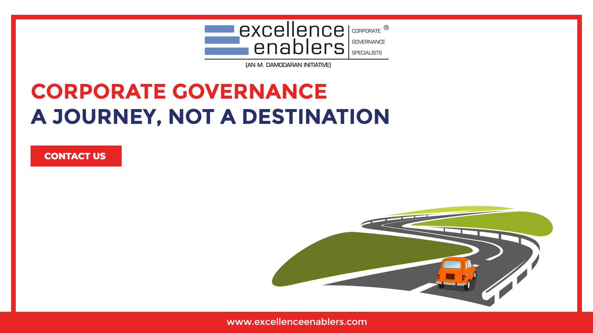 The journey is arduous. Let us be your navigator.
Contact us for your Board's training needs at d.garg@excellenceenablers.in

#ExcellenceEnablers #corporategovernance #boardgovernance #boardconsultancy #boardeffectiveness #boardassessment