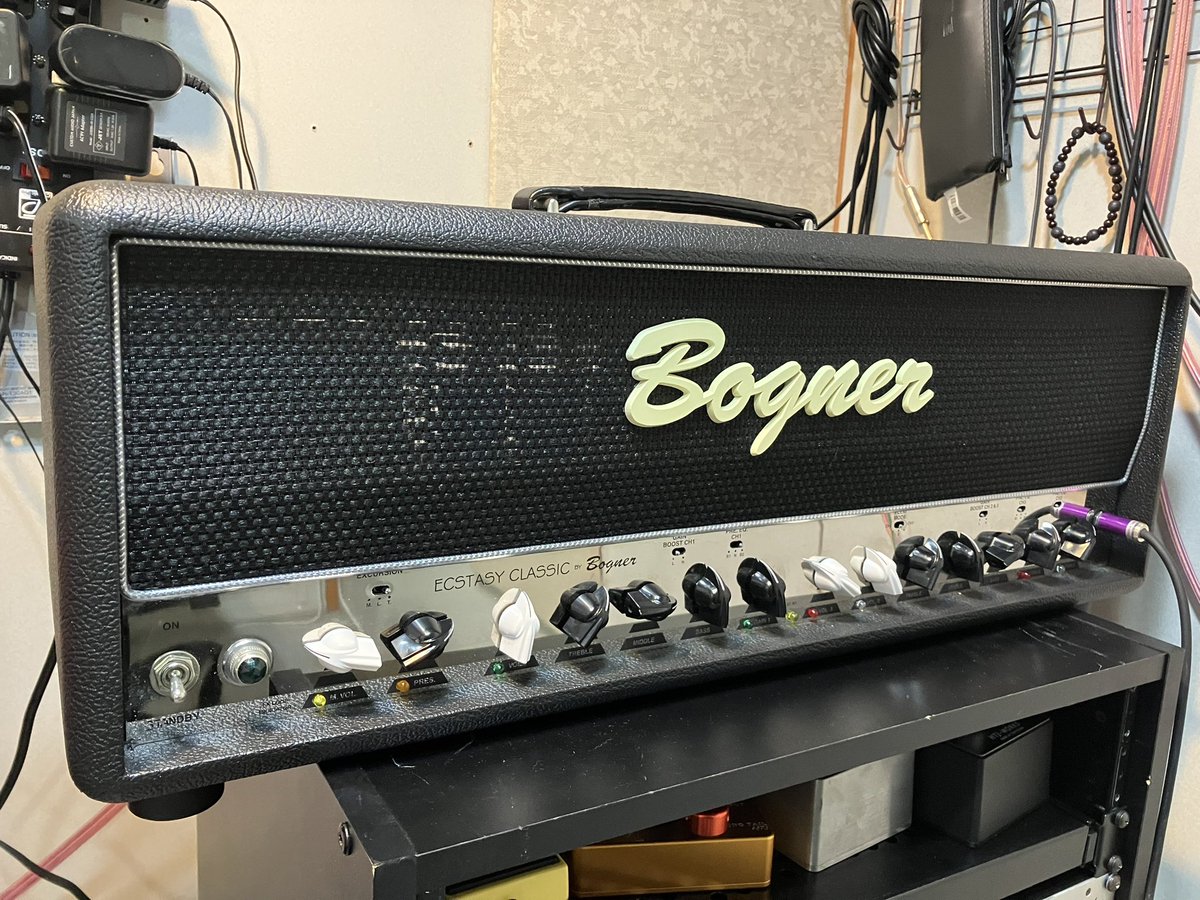 MNG！ Bogner Ecstasy Classic 101B 軽く弾いた感じですが、90年代後半 