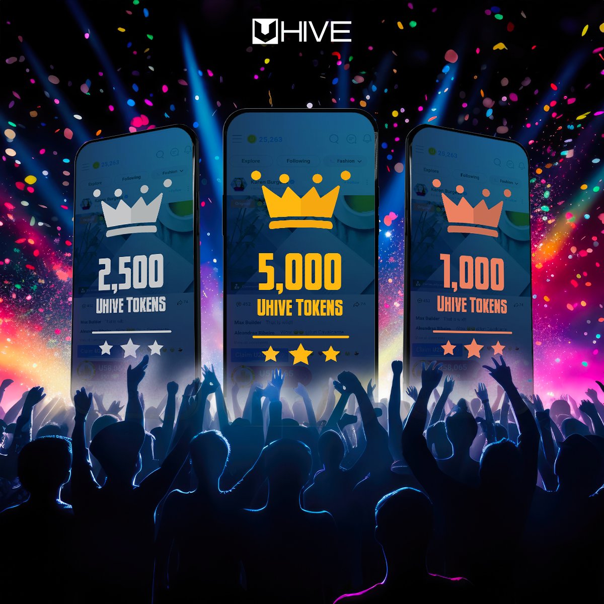 Ready for some FREE Uhive Tokens? 🪙🤑 Participate in this Competition to win Uhive Tokens. 

How to participate? 🔥
1. Follow Uhive on X.
2. Tag 3 friends in the comments and tell them to follow @UhiveSocial. The more you tag, the higher your chances to win
3. Use the hashtag