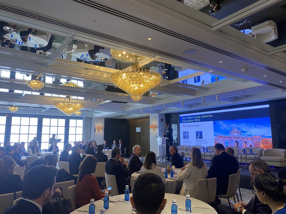 Madrid acoge el #DLAPiperLatAmPanorama24. Un foro de debate sobre las oportunidades de inversión entre América Latina y Europa, en donde la @ComunidadMadrid supone el punto neurálgico. 

@investinmadrid 
@DLA_Piper_Spain