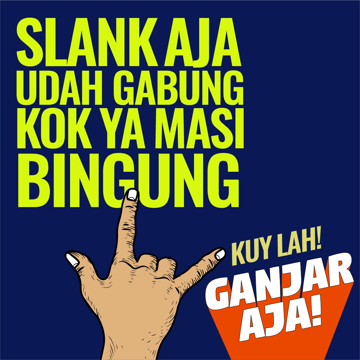 Lu Slankers ?
Lah sama kita bro !

Ya udahlah ngapain bingung lagi, Ganjar-Mahfud aja, SLANK aja Ganjar-Mahfud 😁
#GanjarMahfud2024 
#L3bihbaik