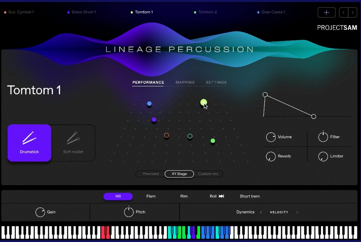 adsrx's tweet image. #ADSRXplugin 
ProjectSAMがLineage Percussionをリリース
Pro版：$439→$379
tinyurl.com/5syh4xcr
Core版：$159→$139
tinyurl.com/4d2aam5t