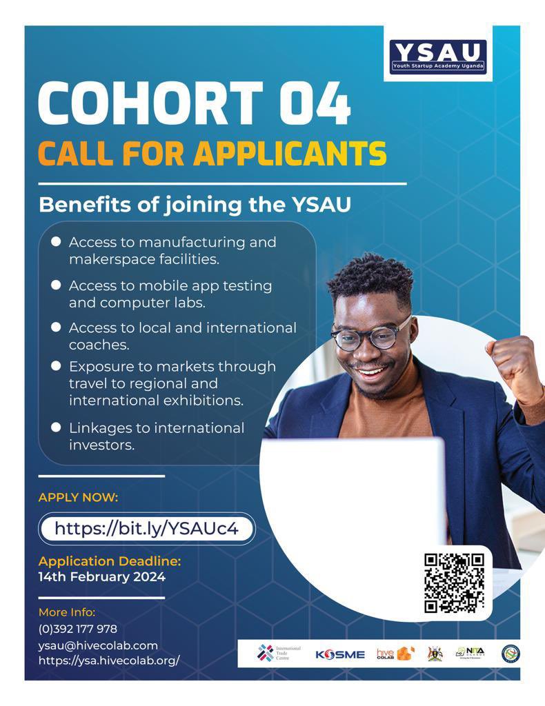 Bible jokes aside, – let me remind you guys that the Youth Start Up Academy (YSAU) is still calling for applicants! 😃

Join YSAU for benefits like access to manufacturing facilities, mobile app testing, access to coaches, exposure at exhibitions etc. 

#YSAUCohort4