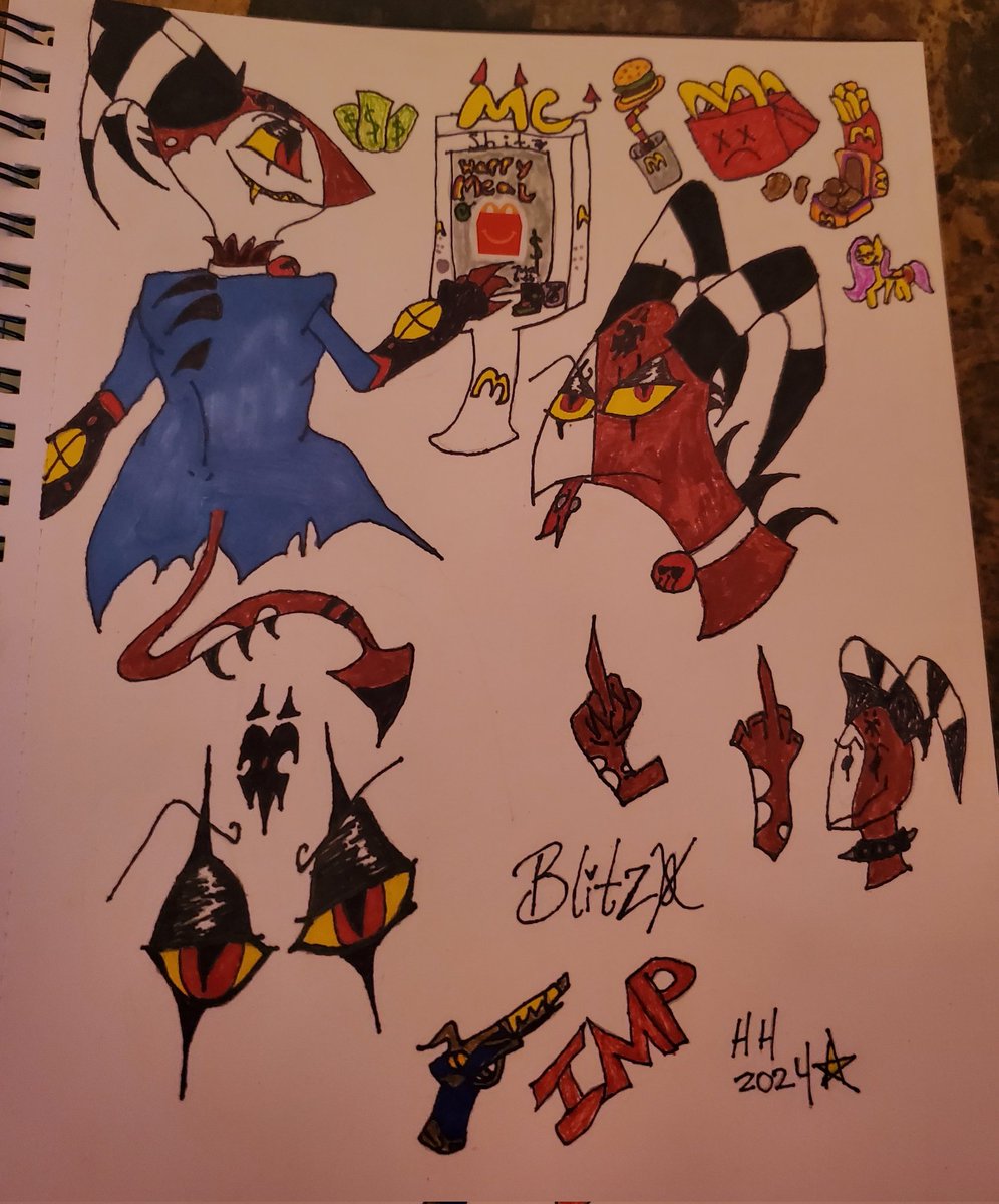 HALEYHORNE48801's tweet photo. Blitz🖤#helluvaboss #HelluvaBossFanart https://t.co/WXTSaXWci9