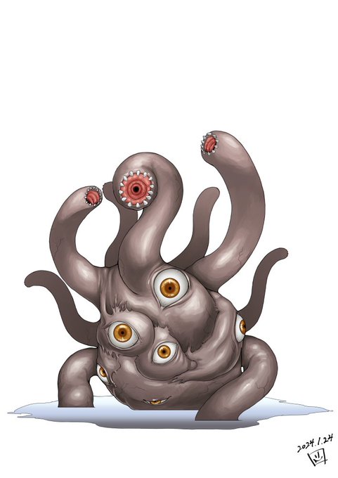 外道 ステワ・ルトゥ ブータンに伝わる異形の怪物。その姿は「巨大な動物の内臓のような触手の集合体」として伝えられ、川に潜んでは近く人間や動物を襲い血を吸い喰らい尽くすとされる。