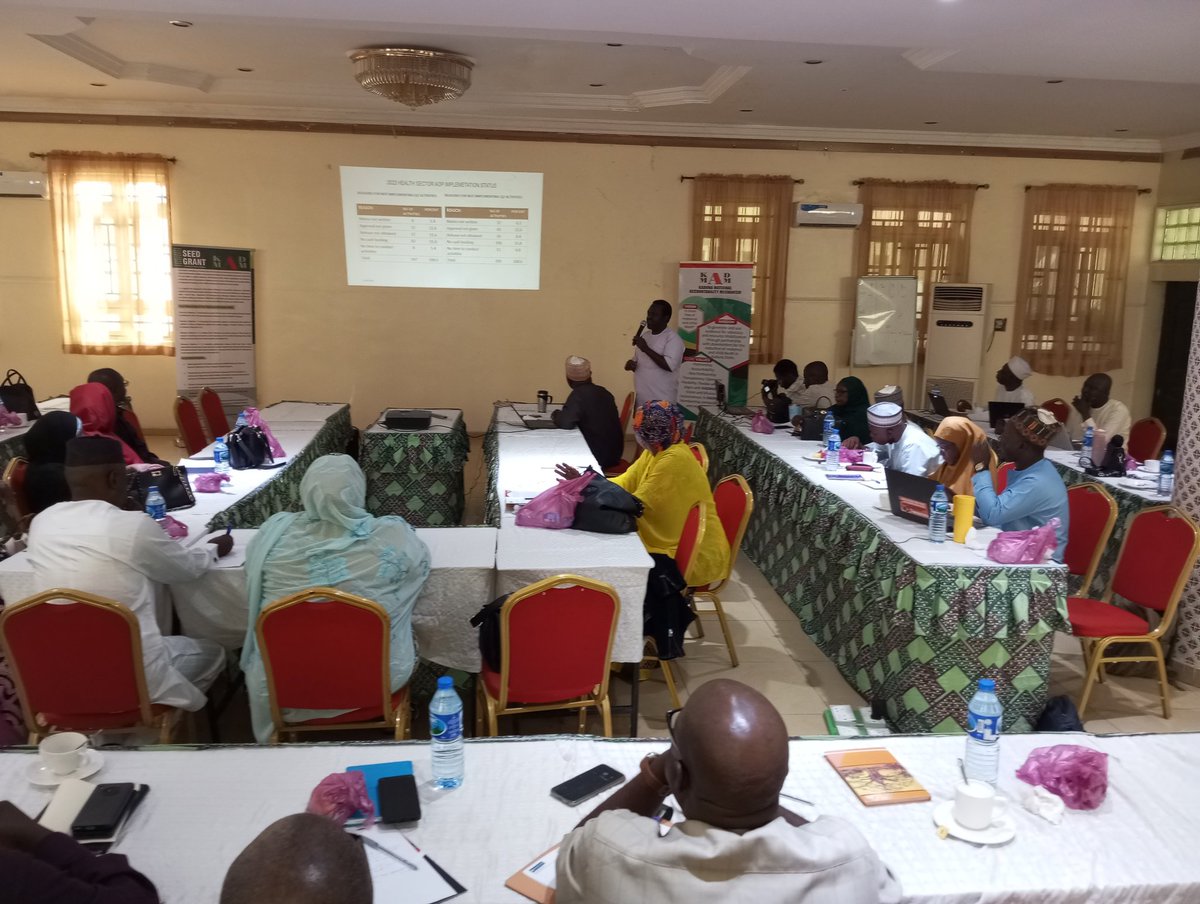 Ongoing! High Level Stakeholders' Breakfast Meeting for Health Sector Budget Advocacy tagged: Driving Evidence-based Advocacy for Improved RMNCAEH+N Services in Kaduna State. @HelenEkpo7 @E4AMamaYeAfrica @OptionsinHealth @ogpkaduna @KadunaMOH