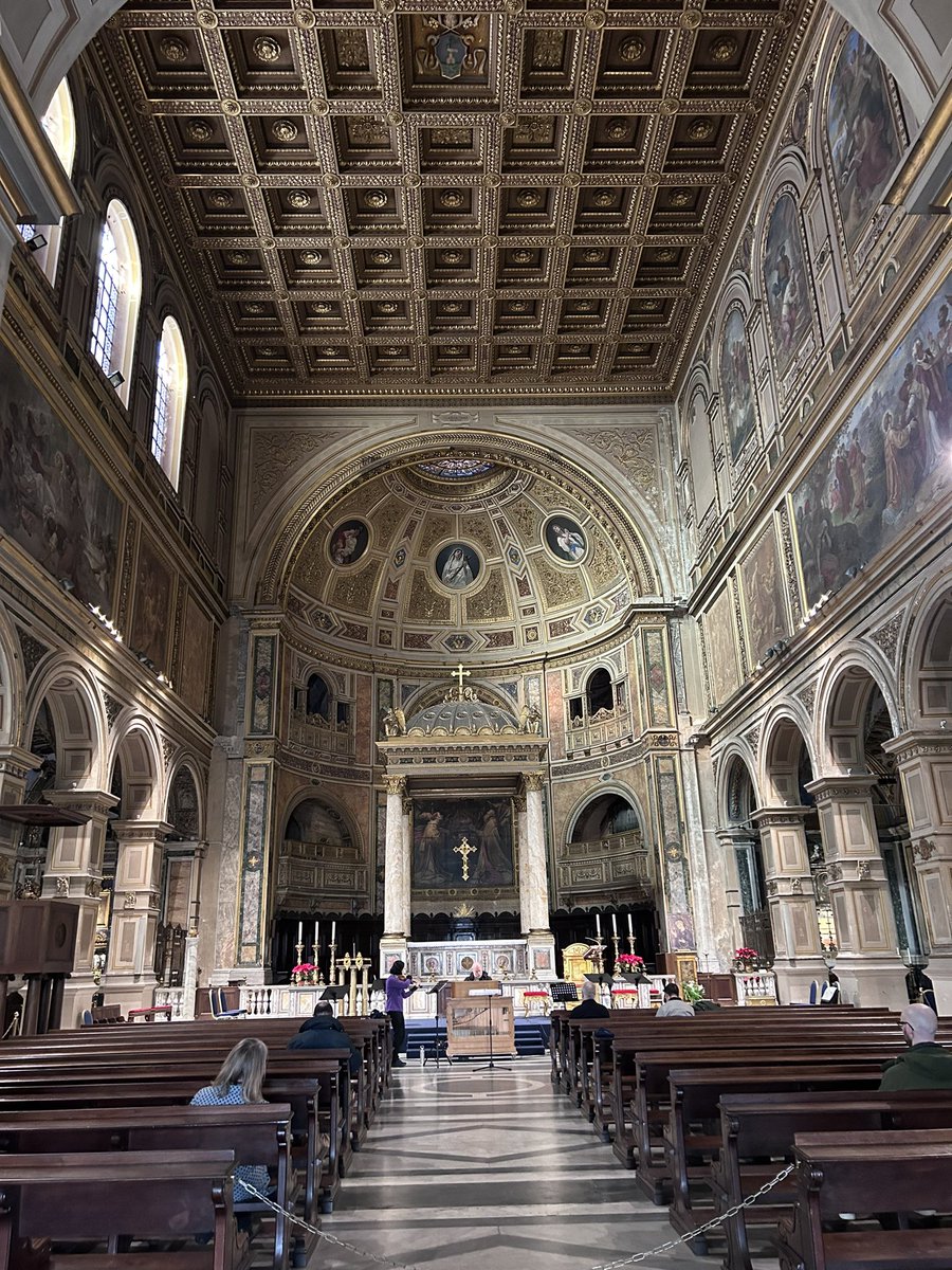 This January really has been such a cracker work wise. Very grateful to be in the beautiful Basilica Di San Lorenzo Di Damasco in Rome performing music that hasn’t been sung here since it was written over 300 years ago. Wowsers.
