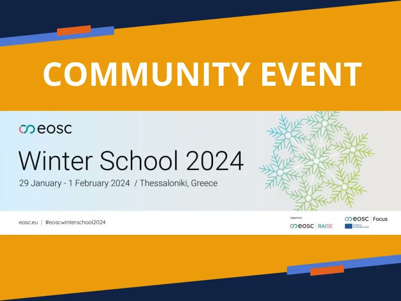 📣Explore the #European #OpenScience #Cloud at the #eoscwinterschool2024. 🎯Gain insights from industry experts, stay abreast of recent developments, and cultivate collaborative opportunities. A valuable knowledge-sharing platform. 👉tinyurl.com/3cb8auxr #EOSC