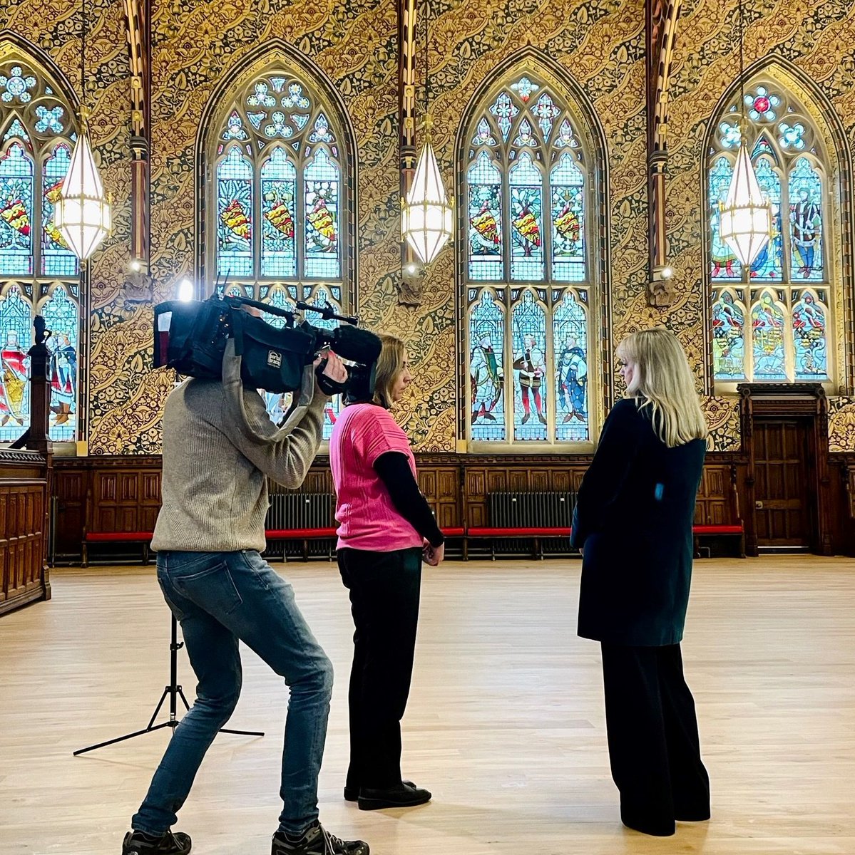 Did you see us on the BBC and ITV news last night?! The building is looking mighty fine if we may say so ourselves and we can't wait for you to come in and see what we've done with the place 🥳