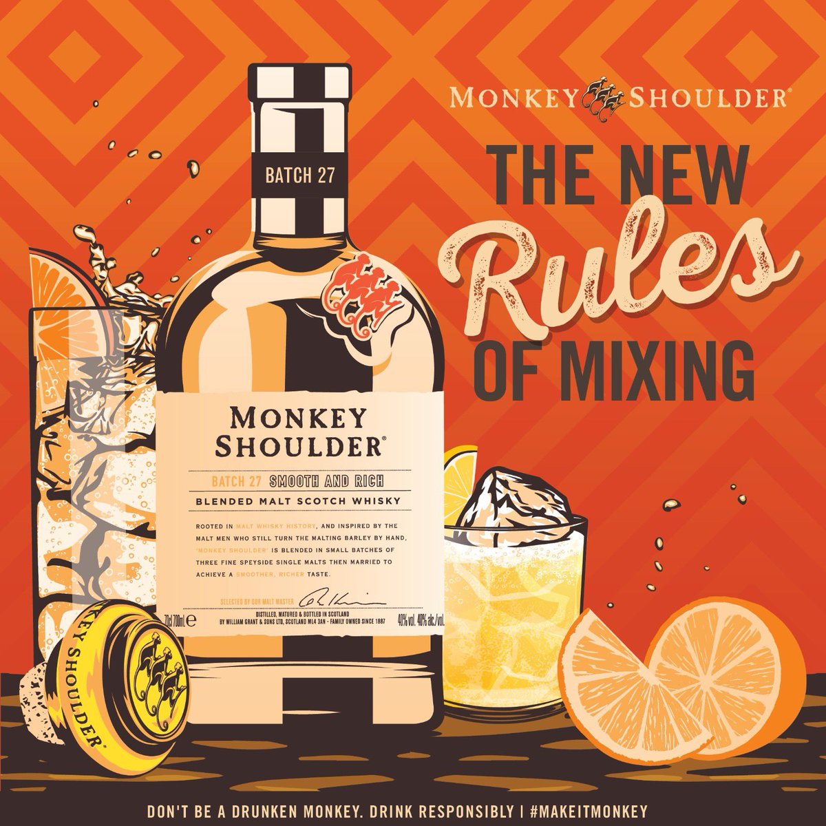 Miksuj z @MonkeyShoulder3 tak jak lubisz 🙈🙉🙊

sklep-domwhisky.pl/Monkey-Shoulde…

#domwhiskyonline #reda #wejherowska67 #warszawa #krucza1622 #wrocław #rzeźnicza28 #maszwybór #monkeyshoulder #madeformixing #luxuryspiritsshop #whiskyshop #whiskylove #whiskylover #tripleblend #whiskyporn