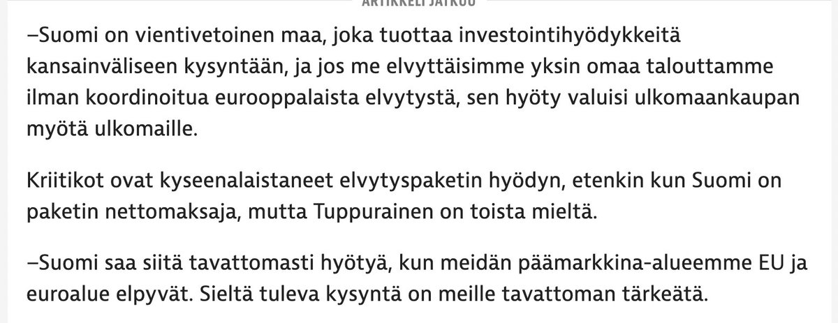 Serendipitor's tweet image. Tässä #demarit talouslogiikka elpymispaketista pähkinänkuoressa. .
Ymmärtääkö kukaan, mitä Tuppurainen tuossa ekassa kappaleessa sanoo? 
Älkää välittäkö, en minäkään ymmärrä ja tuskin Tuppurainenkaan 😆
- ref IL 21.4.2021
#elpymispaketti #tuppurainen #noloa