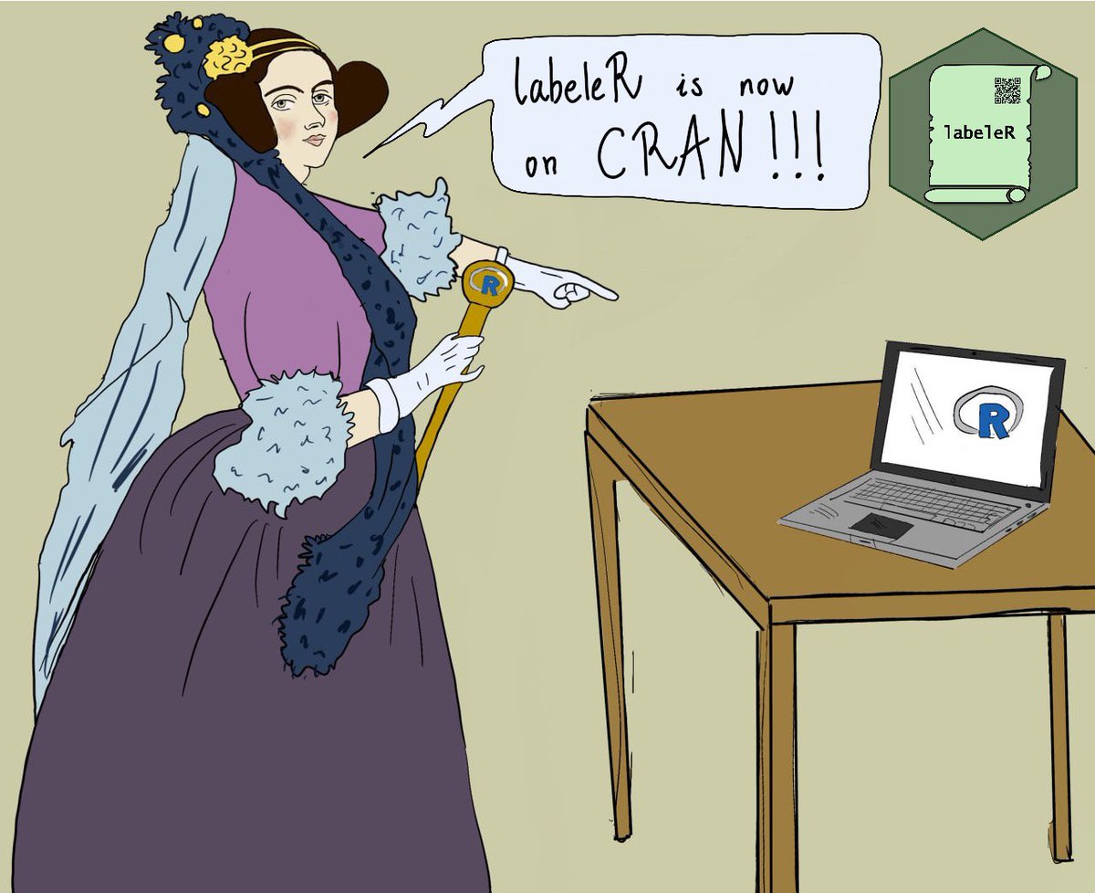 Ignacio Ramos Gutiérrez (@iramosgutierrez) on Twitter photo package {labeleR} is now available on CRAN!!!
cran.r-project.org/web/packages/l…
Start creating your certificates and labels in an automatic and efficient way!
Website and extended tutorial 👇
ecologyr.github.io/labeleR/
<a href="/juliagdealedo/">Julia G. de Aledo</a> <a href="/frod_san/">F Rodriguez-Sanchez (@frodsan.bsky.social)</a> <a href="/jimenamateom/">Jimena Mateo Martín</a> package {labeleR} is now available on CRAN!!!
cran.r-project.org/web/packages/l…
Start creating your certificates and labels in an automatic and efficient way!
Website and extended tutorial 👇
ecologyr.github.io/labeleR/
<a href="/juliagdealedo/">Julia G. de Aledo</a> <a href="/frod_san/">F Rodriguez-Sanchez (@frodsan.bsky.social)</a> <a href="/jimenamateom/">Jimena Mateo Martín</a>
