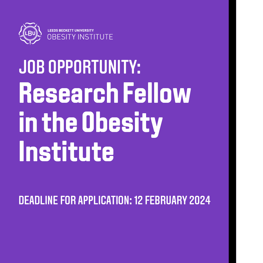 Passionate about impactful research on complications of excess weight in children and young people? We're looking for a #ResearchFellow to join @ObesityInst on an exciting NIHR-funded project. To find out more & apply visit: bit.ly/3HiWH2a #ObesityResearch