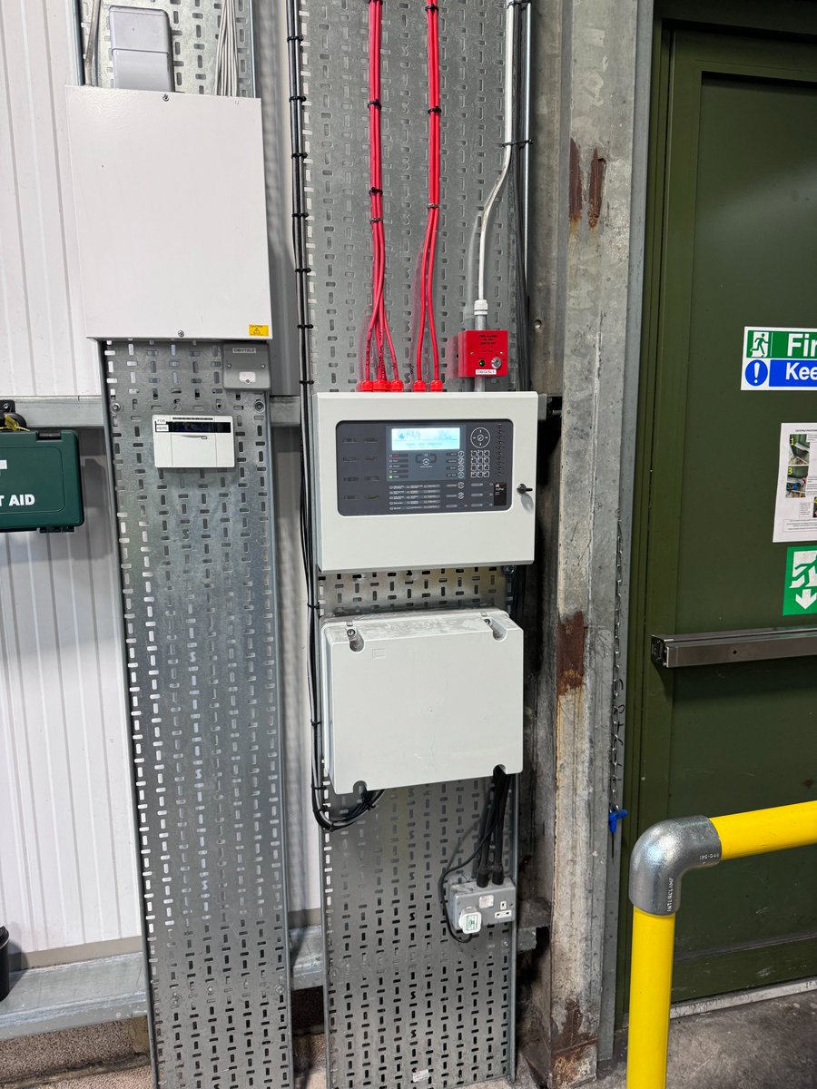 Fire Alarm system upgrades for local brewery in the Thames Valley #firealarms #firedetecion #firesafety
