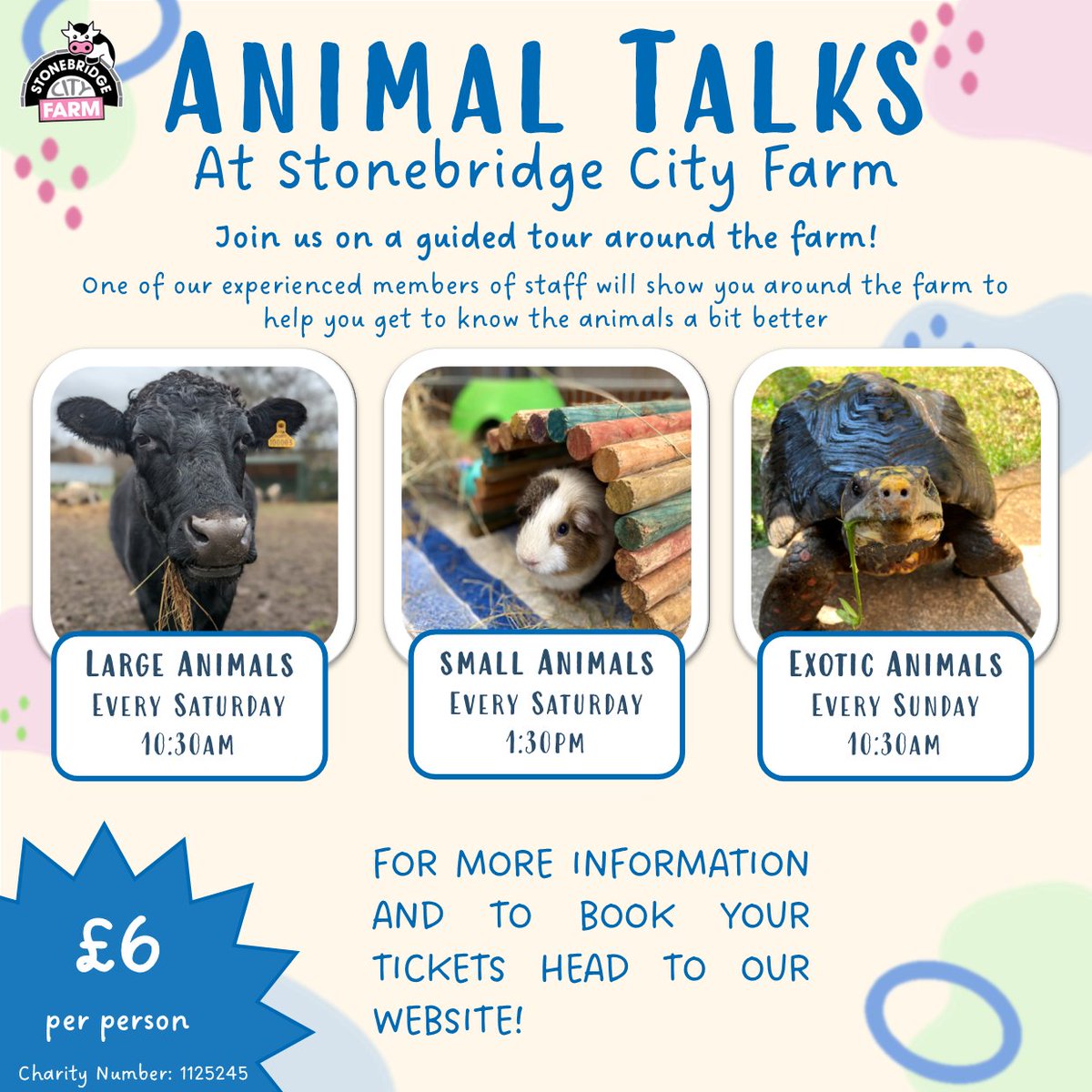 Animal talks start this weekend! Join our expert team around the farm, telling you everything you need to know about our animals and life at the farm. Head to stonebridgecityfarm.com/animal-talks for more information and to book your space! #nottingham #cityfarm #animal #animaltalks