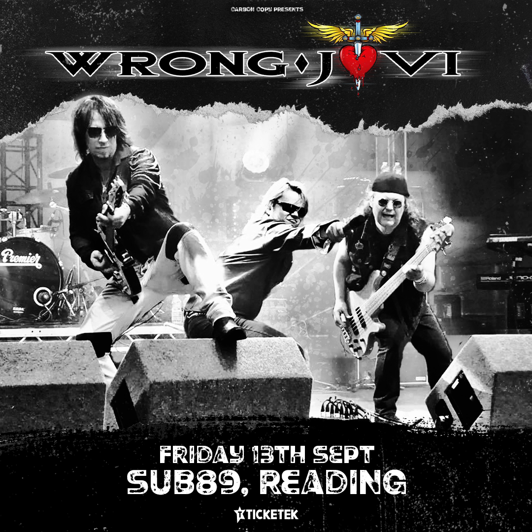 JUST ANNOUNCED | The multi-award winning Wrong Jovi bring their world class Bon Jovi tribute to Reading this September! Tickets are on sale this Friday at 10am 🎟️ fanlink.to/WrongJovi24

Get this night out in your diaries! 🤘