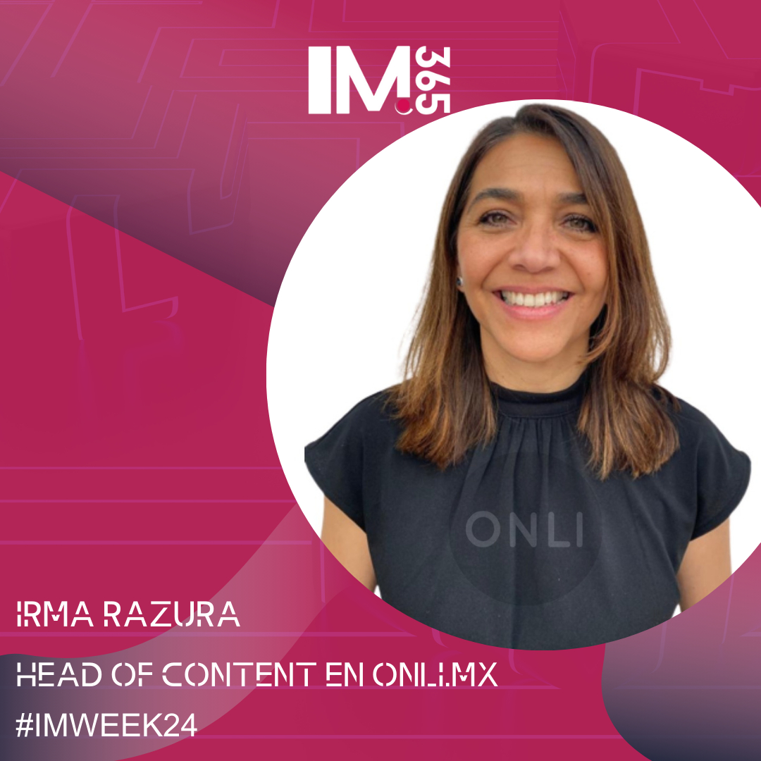 imweek2020's tweet photo. Irma Razura, Head of Content en https://t.co/WRUm7GHlET, partipará en la mesa de debate donde se hablará del presente y futuro del Marketing de Influencers.

Últimas entradas disponibles en el link de la biografía. 

#influencermarketing #marketingdeinfluencers #IMWEEK24 https://t.co/7hF4VFYbYh