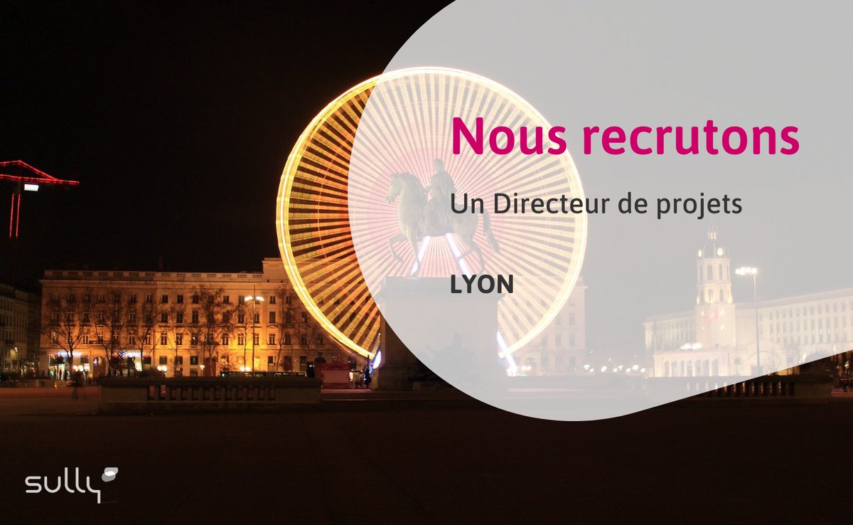 SullyGroup's tweet photo. 👋 #DirecteurdeProjets à #Lyon

◾ Vous allez piloter un ou plusieurs marchés réalisés pour le compte de nos clients en Centre de services

💬  En savoir plus : https://t.co/XYGhDHrDwP

#RecrutementIT #Rhône #ServicesInformatiques #ProjetsIT #ServicesNumériques https://t.co/XKAY0PS5Ut