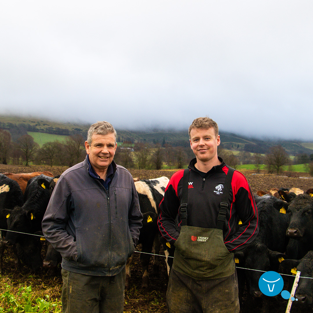 Meet John and Jack Warnock. Together, they milk 234 VikingGoldenCross cows at Eastfield Farm in Scotland. After transitioning to VikingGoldenCross in 2022, the Warnocks' herd is thriving thanks to excellent production and fertility.

Read the full story: okt.to/fNCRi3