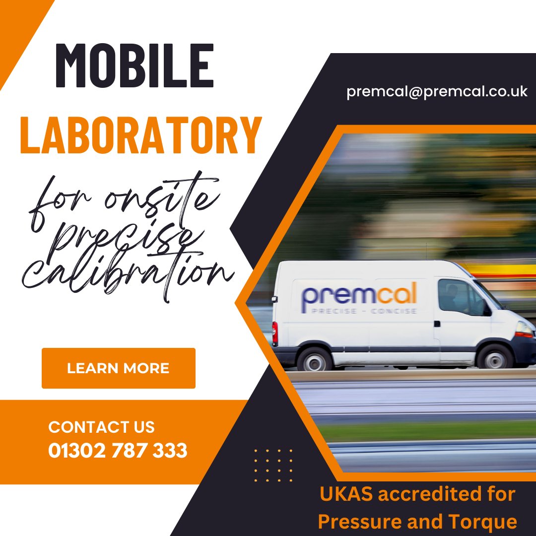 Do you need the ease of onsite calibration? 
Our specialised, fully equipped mobile laboratory can provide that. 
#calibration #premcal