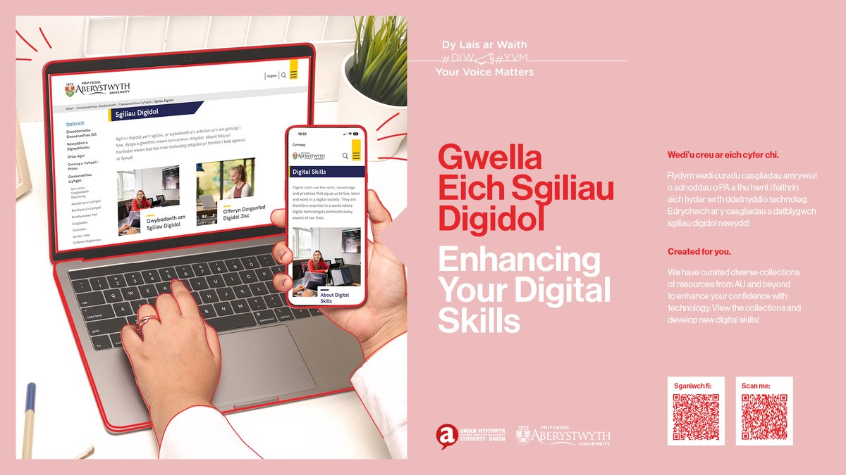 Gwella Eich Sgiliau Digidol 🖥️📱
#DLW