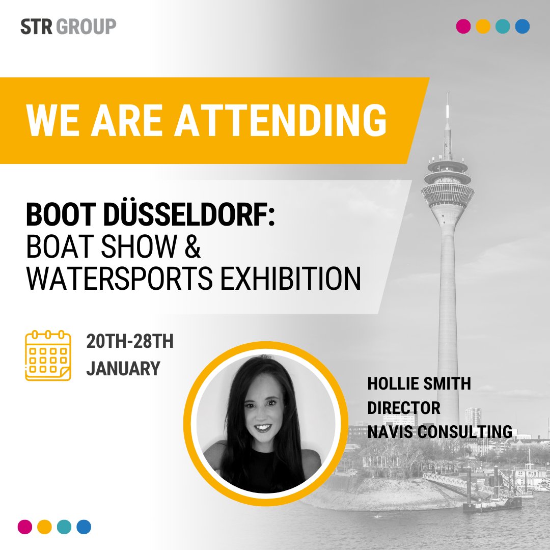 STR Group Careers (@str_group) on Twitter photo This week Hollie Smith, Director of Navis Consulting, our maritime recruitment brand is attending Boot Düsseldorf: Boat Show and Watersports Exhibition.
If you'd like to get in touch, feel free to contact Hollie - ✉️hsmith@navis-consulting.com
#boot #bootdusseldorf #boot2024 This week Hollie Smith, Director of Navis Consulting, our maritime recruitment brand is attending Boot Düsseldorf: Boat Show and Watersports Exhibition.
If you'd like to get in touch, feel free to contact Hollie - ✉️hsmith@navis-consulting.com
#boot #bootdusseldorf #boot2024