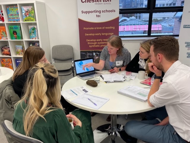 Thank you to @ChestertonSch for hosting our consolidation conferences this week! 🙏 Our specialist NPQ participants have been presenting their implementation projects and sparking some really interesting conversations. A week of great sessions to finish the course!💥