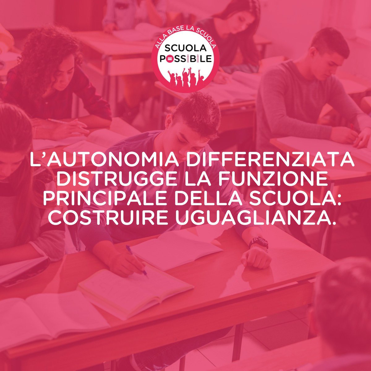 La #scuola necessita di più nidi, tempo pieno, mense, palestre e strutture sicure dove il rischio di abbandono è più alto, nelle aree più marginali, sia del Sud che del Nord.
Continueremo a lottare per bloccare il disegno su #autonomiadifferenziata che va nella direzione opposta.